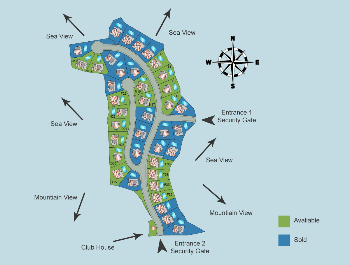 Mediterra Cyprus Site Plan