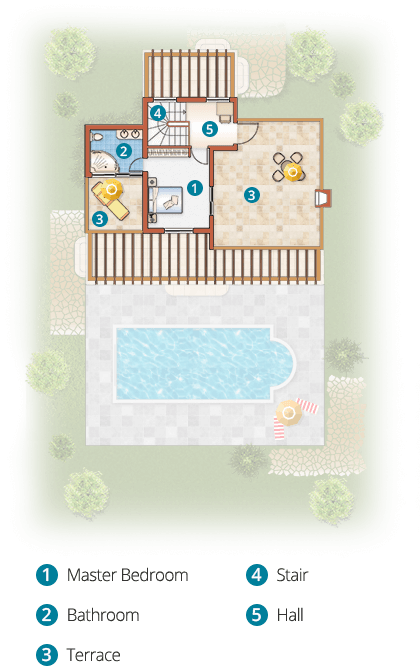 villa D - First Floor