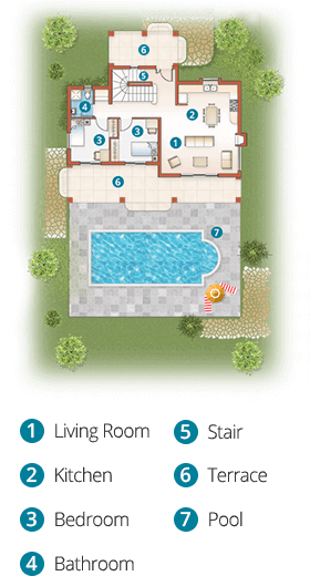 Villa T - Ground Floor